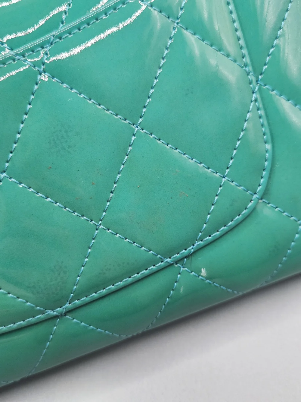 💚CHANEL 2.55 Reissue Patent Leather L Flap Wallet💚